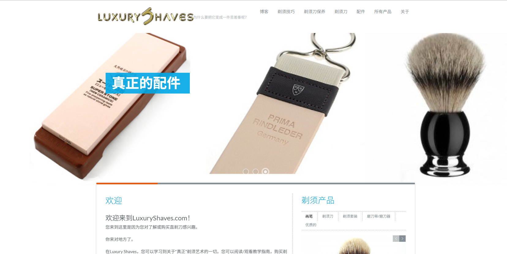 LuxuryShaves剃须刀垂直网站关闭案例